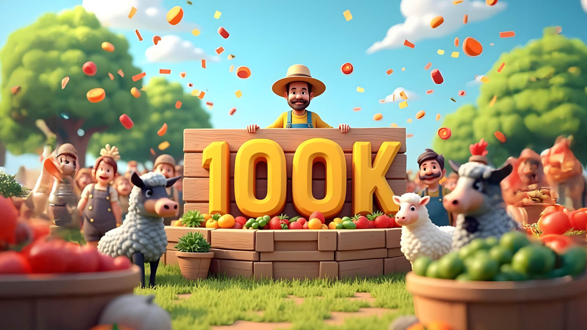 Farm Clicker Reaches 100,000 Players