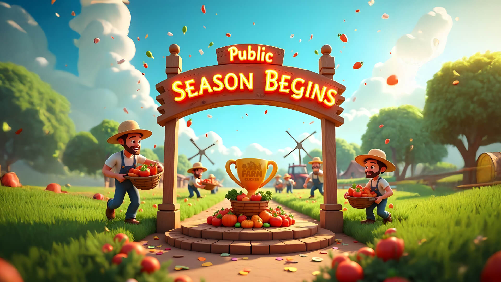 Farm Clicker Public Season Live!